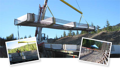 Whistler Sliding Centre - EPS Cushioning